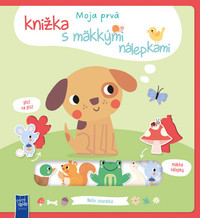 Moja prvá knižka s mäkkými nálepkami - Naše zvieratká