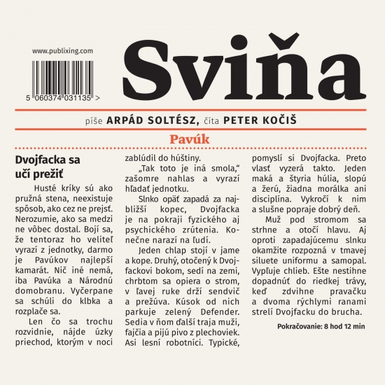 Sviňa - CD (audiokniha)