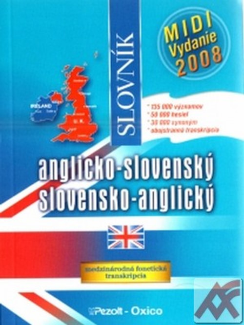 Anglicko-slovenský a slovensko-anglický slovník - midi vydanie