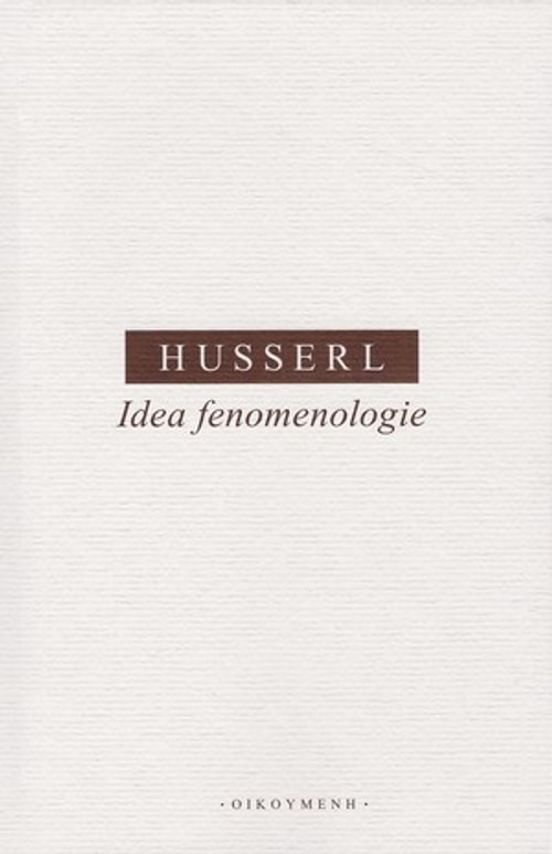 Idea fenomenologie