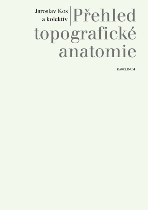 Přehled topografické anatomie