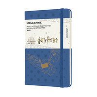 Harry Potter plánovací zápisník Moleskine 2022 modrý S