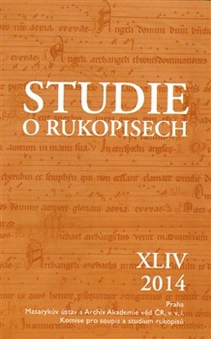 Studie o rukopisech XLIV