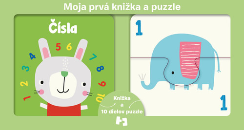 Moja prvá knižka a puzzle - Čísla