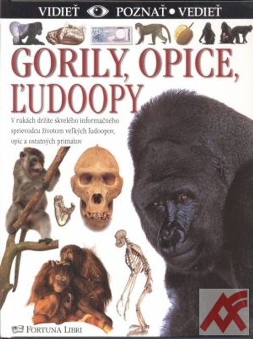 Gorily, opice, ľudoopy - Vidieť, poznať, vedieť