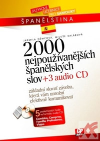 2000 nejpoužívanějších španělských slov + 3 audio CD