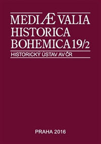 Mediaevalia Historica Bohemica 19/2 2017